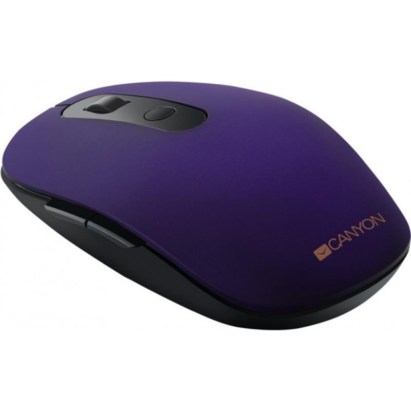 Миша Bluetooth+Wireless Canyon CNS-CMSW09V Violet USB