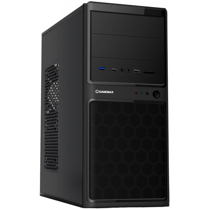 Корпус GameMax MT-306-NP-U3-CR Black без БЖ