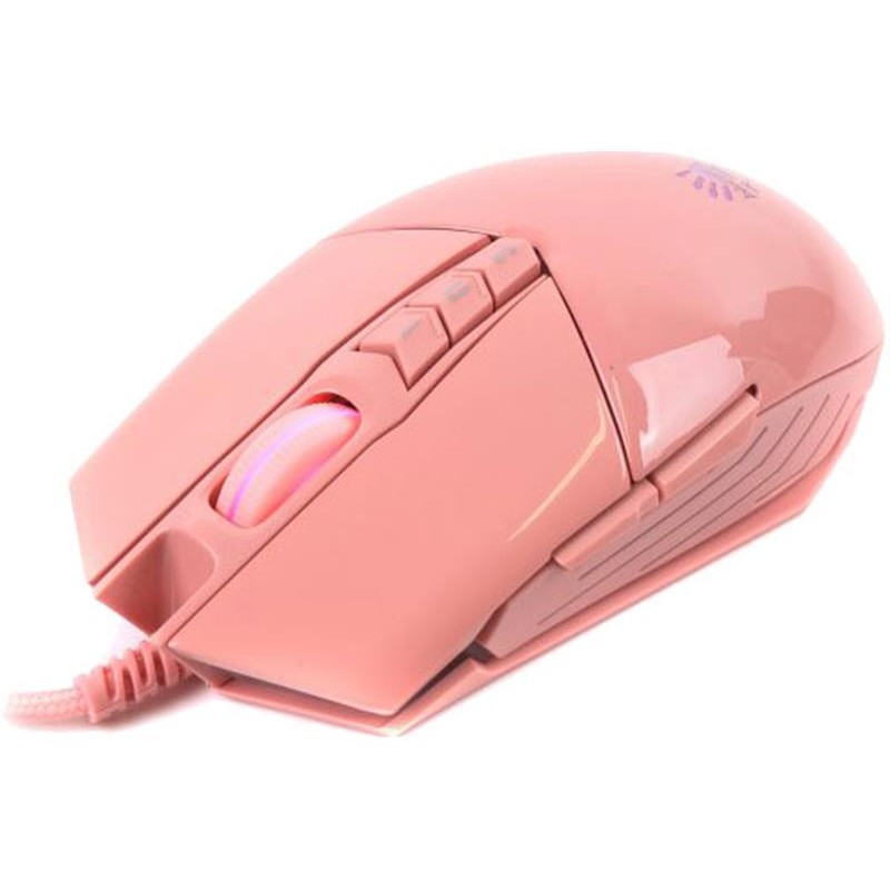 Мышь A4Tech Bloody P91s RGB Pink USB