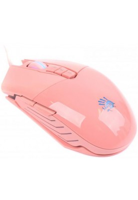 Мишка A4Tech Bloody P91s RGB Pink USB