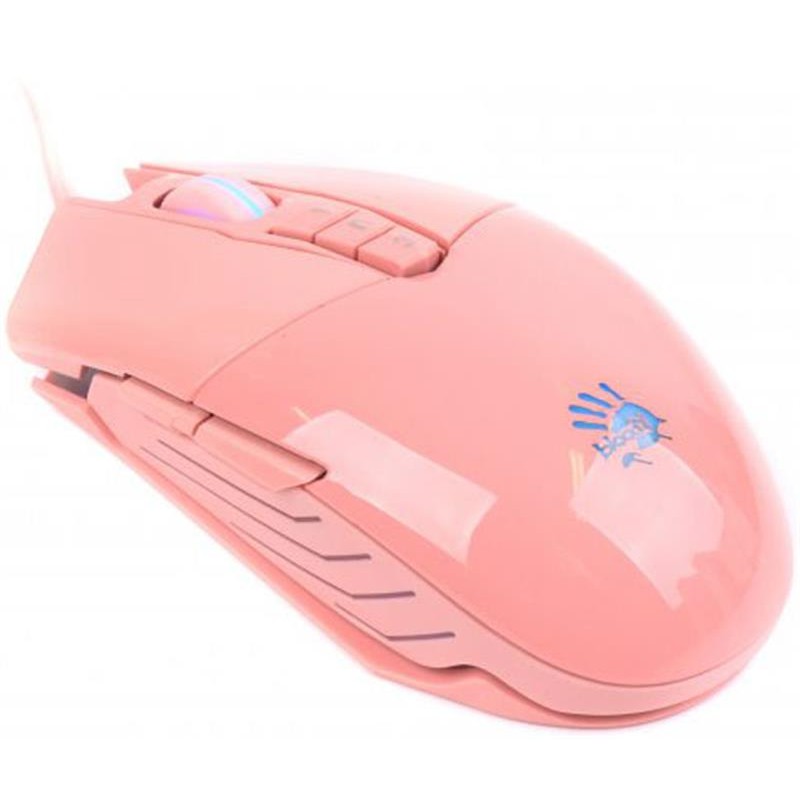 Мышь A4Tech Bloody P91s RGB Pink USB