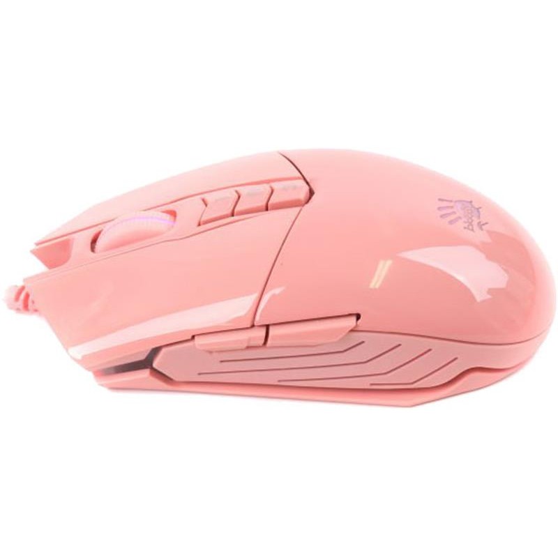 Мышь A4Tech Bloody P91s RGB Pink USB