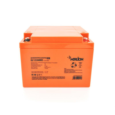 Акумуляторна батарея Merlion 12V 26AH (GL12260M5/10571) GEL
