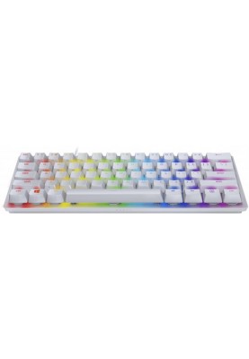 Клавіатура Razer Huntsman Mini Mercury Edition Purple Switch White (RZ03-03390300-R3M1) White USB