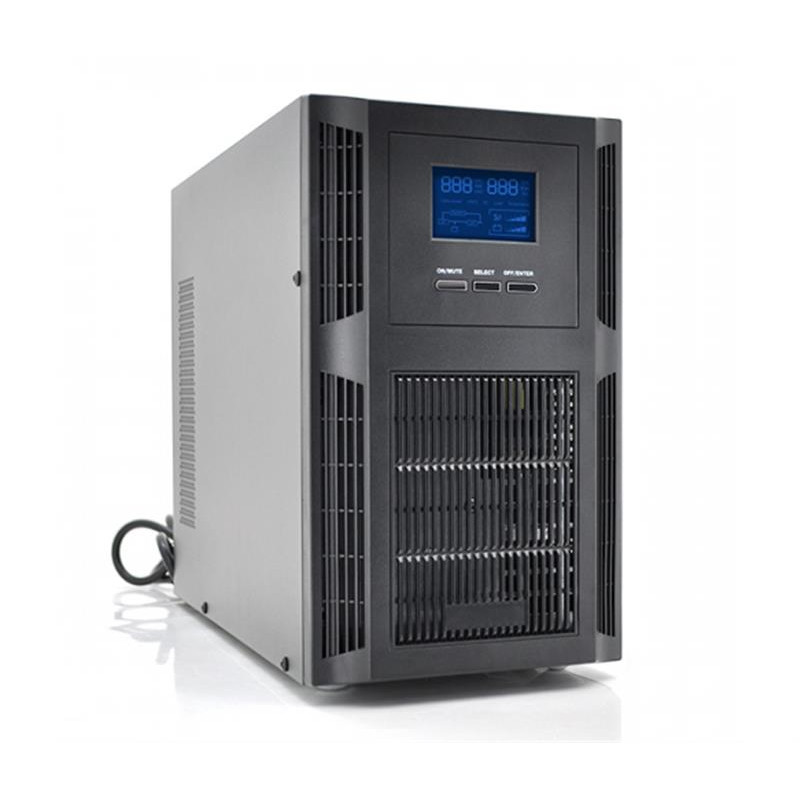 ИБП Ritar PT-1KS-LCD/04218, Online, 2xSchuko, USB, металл