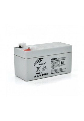 Акумуляторна батарея Ritar 12V 1.3AH Gray Case (RT1213/09091) AGM