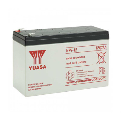 Батарея Yuasa NP7-12/15447 12V 7AH AGM