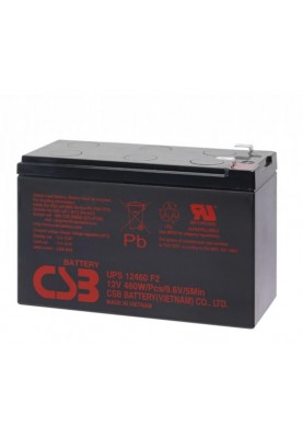 Акумуляторна батарея CSB UPS12460/01840 12V 9AH AGM