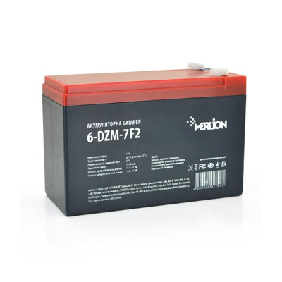 Акумуляторна батарея Merlion 12V 7AH (6-DZM-7/02704) AGM