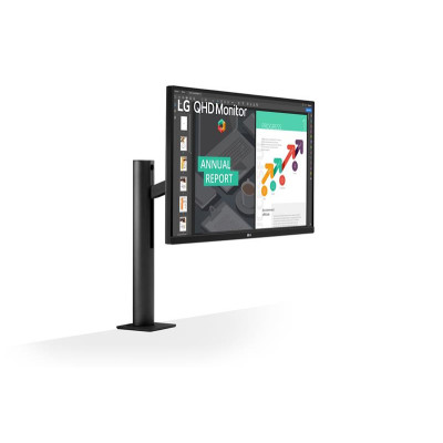 Монітор LG 27` 27QN880-B IPS Black