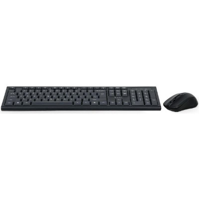 Комплект бездротовий (клавіатура, миша) Gembird KBS-WM-03-UA Black
