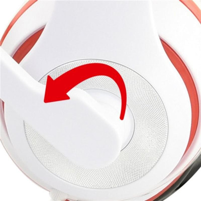Гарнітура Gembird MHS-03-WTRDBK White/Red/Black