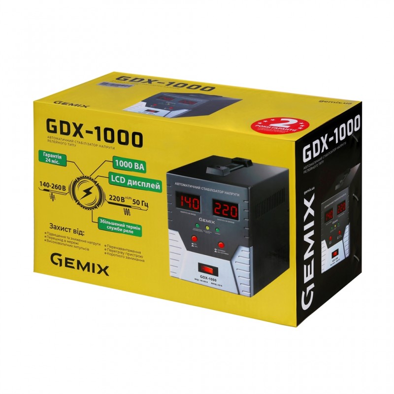 Стабілізатор Gemix GDX-1000