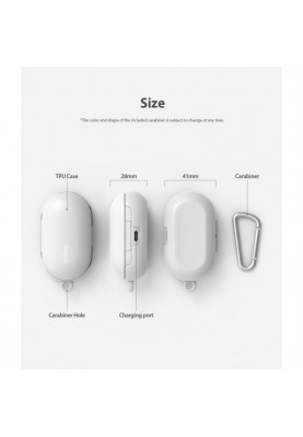 Чохол Ringke для Samsung Galaxy Buds White (RCS4612)