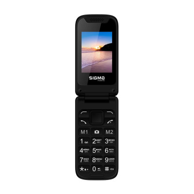 Мобiльний телефон Sigma mobile X-style 241 Snap Dual Sim Black