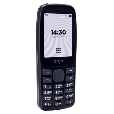 Мобiльний телефон Ergo B241 Basic Dual Sim Black