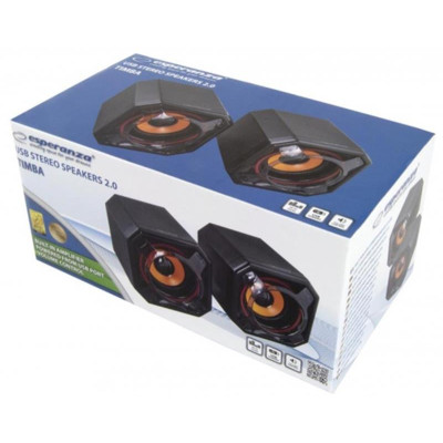 Акустична система Esperanza EP142 Black/Orange