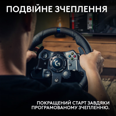 Кермо Logitech G923 for Xbox One and PC Black (941-000158) Кермо Logitech G923 for Xbox One and PC Black (941-000158)