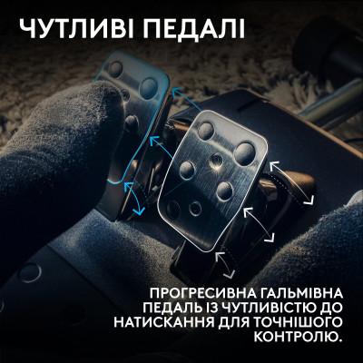Кермо Logitech G923 for Xbox One and PC Black (941-000158) Кермо Logitech G923 for Xbox One and PC Black (941-000158)