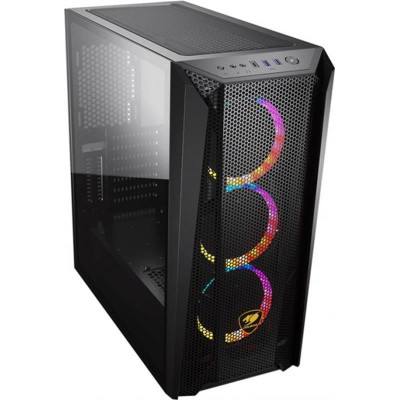 Корпус Cougar MX660 Mesh RGB Black без БЖ
