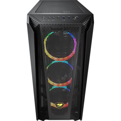 Корпус Cougar MX660 Mesh RGB Black без БЖ