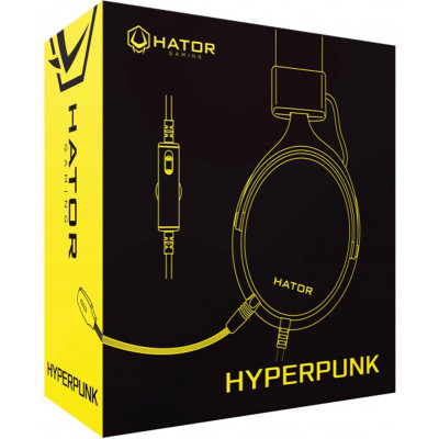 Гарнiтура Hator Hyperpunk Gunmetal-Black (HTA-821)