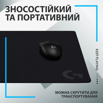 Ігрова поверхня Logitech G640 Black (943-000799) Ігрова поверхня Logitech G640 Black (943-000799)