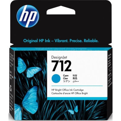 Картридж HP №712 DJ Т230/Т630 (3ED67A) Cyan 29ml