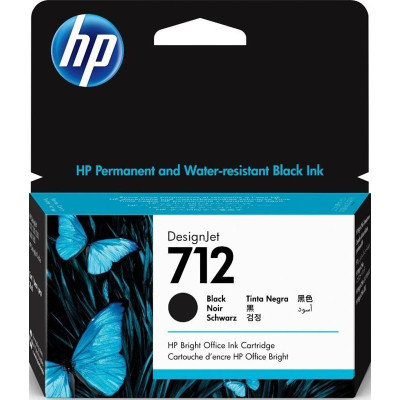 Картридж HP №712 DJ Т230/Т630 (3ED70A) Black 38ml
