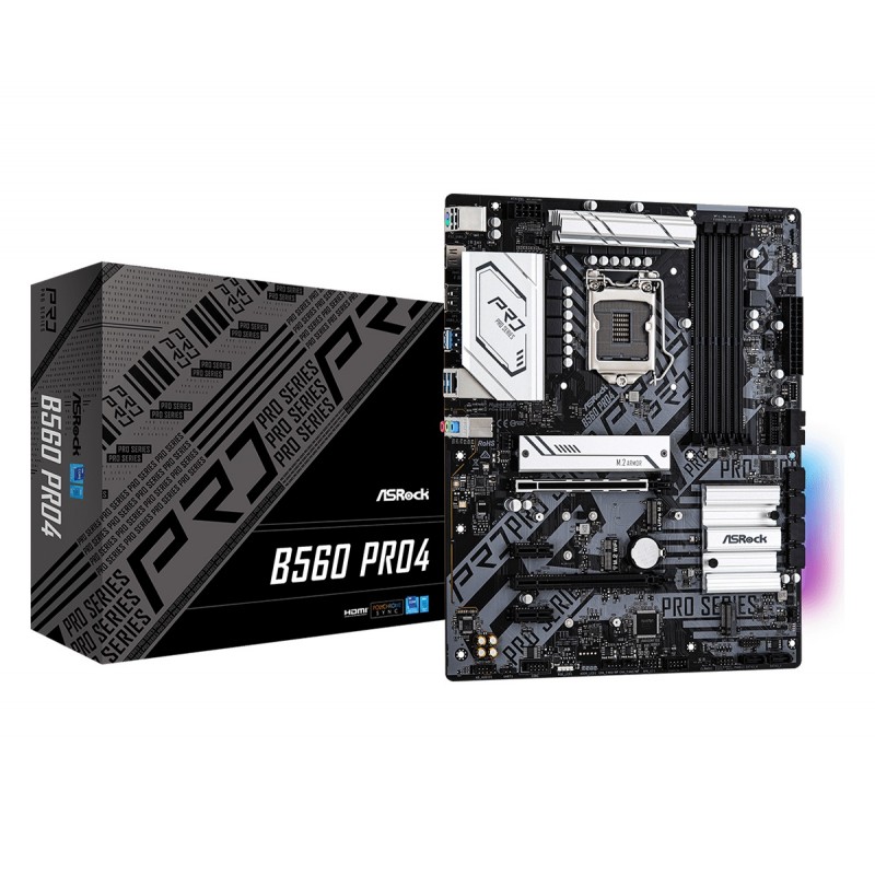 Материнская плата ASRock B560 Pro4 Socket 1200