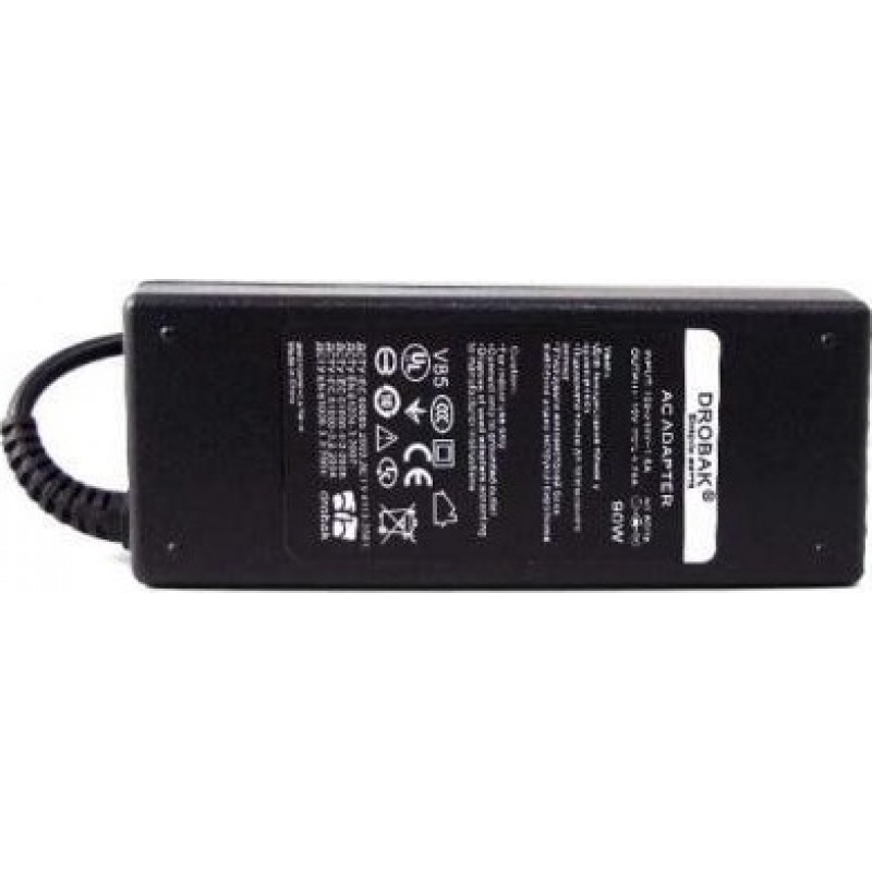 Блок живлення Drobak для ноутбука Samsung 19V 90W 4.74A (5.5*3.0) Black (142115)