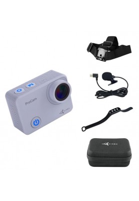 Экшн-камера AirOn ProCam 7 Touch с аксессуарами 8в1 (69477915500058)