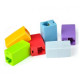 З`єднувач Merlion (2xRJ45-RED/11699) RJ45 патч-кордів мама/мама, червоний, 100 шт/уп.