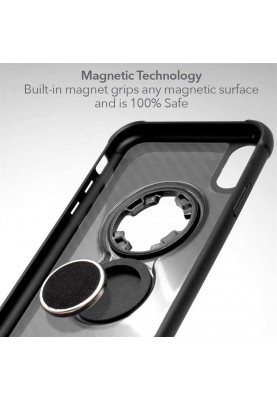 Чохол-накладка Rokform Crystal для Apple iPhone X/XS Black (304821P)