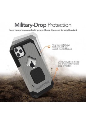 Чохол-накладка Rokform Rugged для Apple iPhone 11 Pro Gun Metal (306643P)