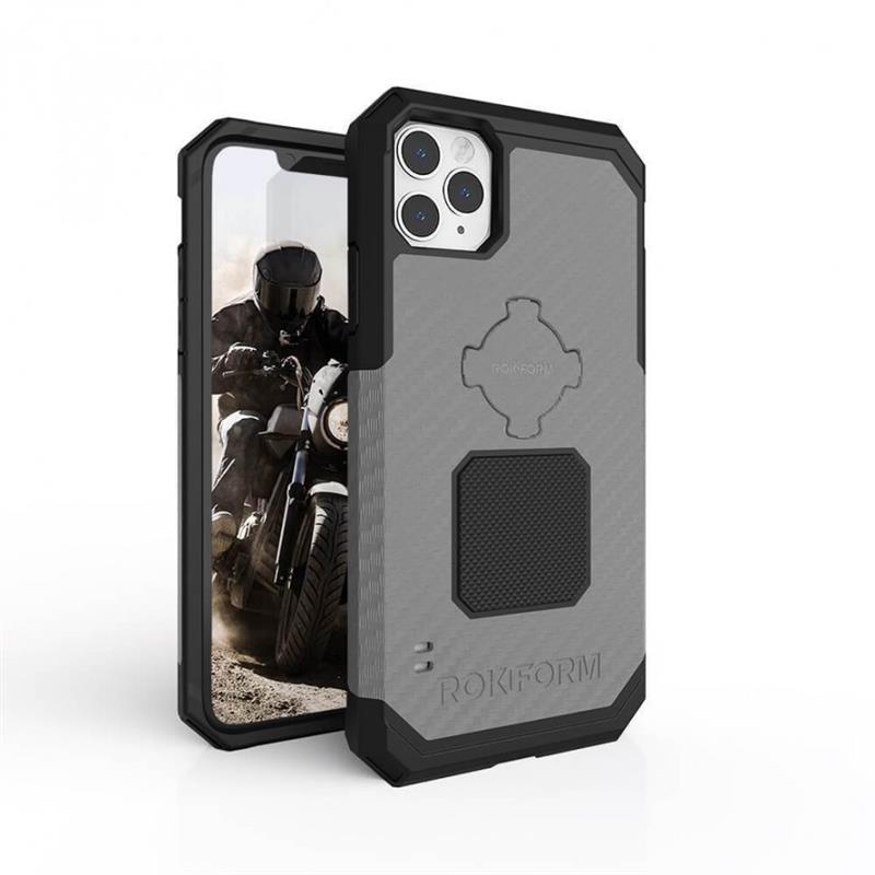 Чохол-накладка Rokform Rugged для Apple iPhone 11 Pro Max Gun Metal (306843P)