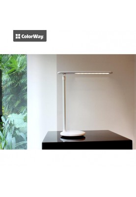 Настольная лампа LED ColorWay CW-DL02B-W White