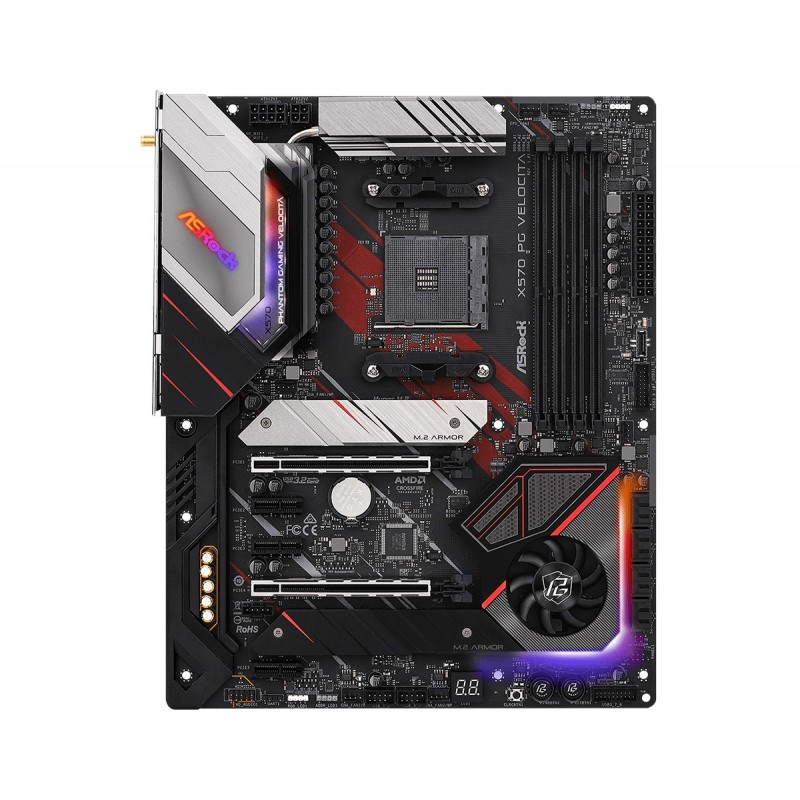 Материнська плата ASRock X570 PG Velocita Socket AM4