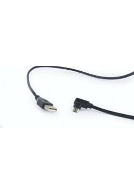 Кабель Cablexpert USB - micro USB V 2.0 (M/M), чорний, 1.8 м (CCB-USB2-AMmDM90-6)