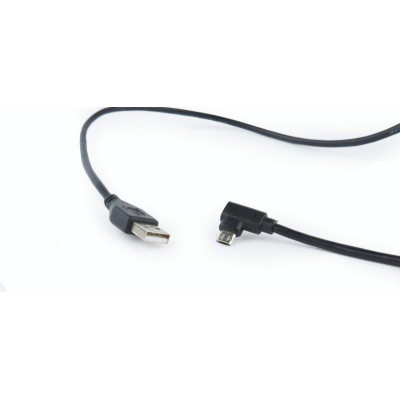 Кабель Cablexpert USB - micro USB V 2.0 (M/M), чорний, 1.8 м (CCB-USB2-AMmDM90-6) Кабель Cablexpert USB - micro USB V 2.0 (M/M), чорний, 1.8 м (CCB-USB2-AMmDM90-6)