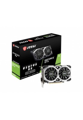 Відеокарта GF GTX 1650 4GB GDDR5 Ventus XS OCV1 MSI (GeForce GTX 1650 VENTUS XS 4G OCV1)