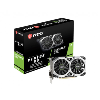 Відеокарта GF GTX 1650 4GB GDDR5 Ventus XS OCV1 MSI (GeForce GTX 1650 VENTUS XS 4G OCV1)