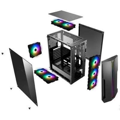 Корпус Xilence Xilent Blade RGB X512 Black (XG121_X512.RGB) без БЖ
