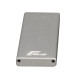 Зовнішня кишеня Frime SATA HDD/SSD 2.5", USB 3.0, Metal, Silver (FHE201.M2U30)