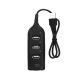 Концентратор Voltronic DNS-HUB4-OB, 4хUSB2.0, Black (DNS-HUB4-OB/19156)