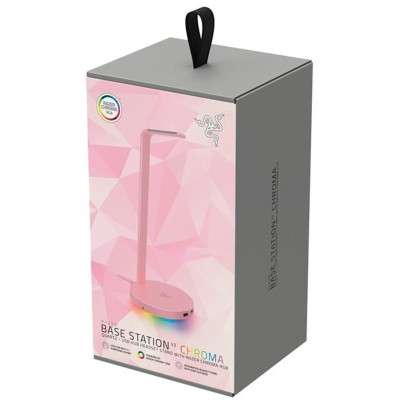Підставка для навушників Razer Base Station V2 Chroma Quartz (RC21-01510200-R3M1)