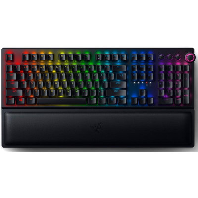 Клавіатура бездротова Razer BlackWidow V3 Pro Yellow Switch Eng (RZ03-03531700-R3M1) Black USB/Bluetooth