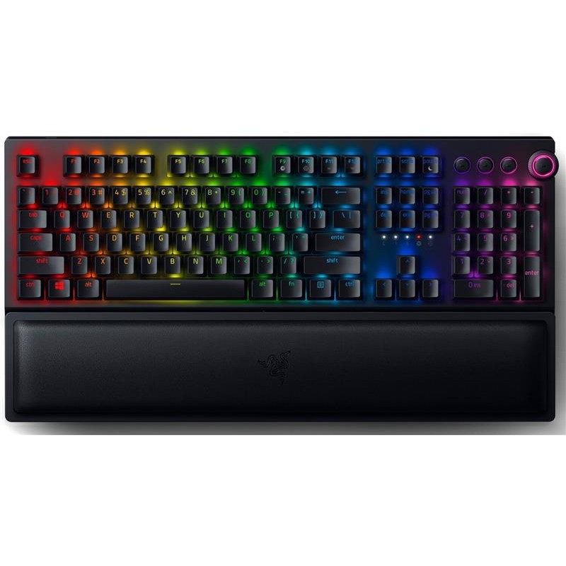 Клавіатура бездротова Razer BlackWidow V3 Pro Yellow Switch Eng (RZ03-03531700-R3M1) Black USB/Bluetooth