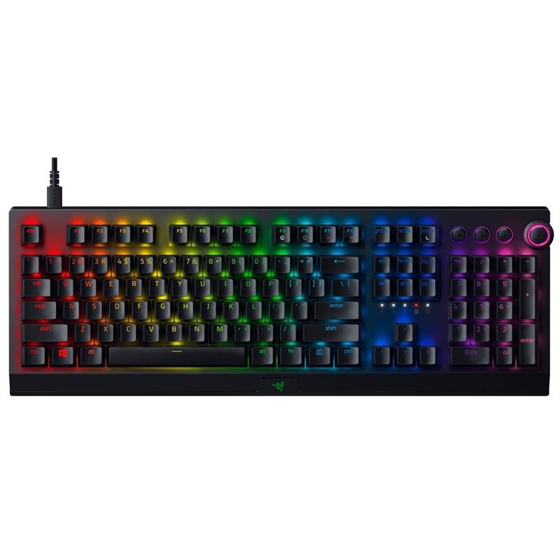 Клавіатура бездротова Razer BlackWidow V3 Pro Yellow Switch Eng (RZ03-03531700-R3M1) Black USB/Bluetooth