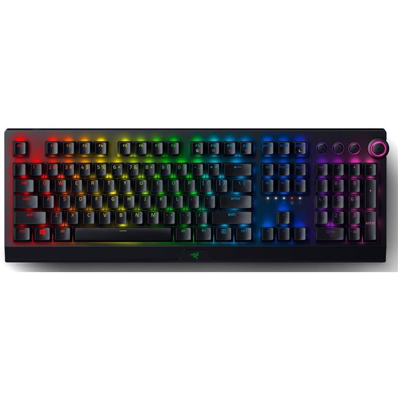 Клавіатура бездротова Razer BlackWidow V3 Pro Yellow Switch Eng (RZ03-03531700-R3M1) Black USB/Bluetooth